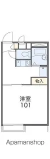 レオパレスRIKU【2階】の間取り