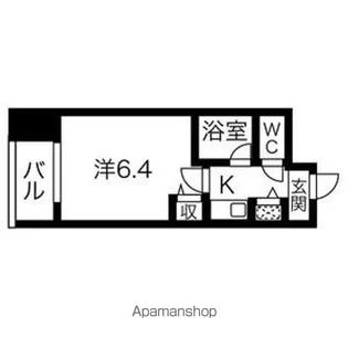 ラッフル千代田【2階】の間取り