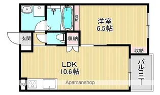 リアノーラ 平野WEST【3階】の間取り