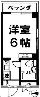 高円寺ヴィレッヂ【405号室】の間取り