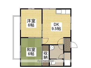 木村アパート【2階】の間取り
