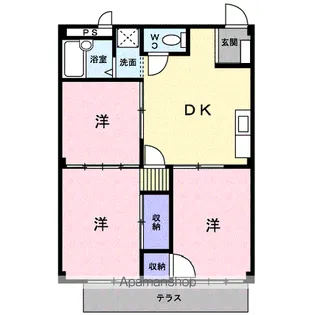 和希チヨダ【1階】の間取り