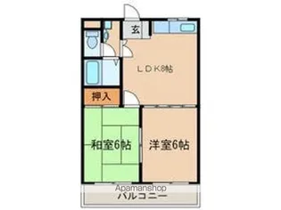 伊藤マンション【201号室】の間取り