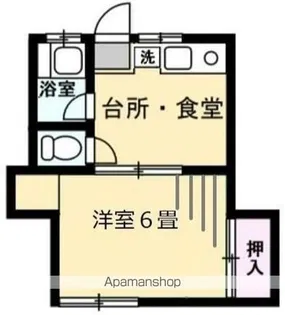 鈴鹿ハイツ【1階】の間取り