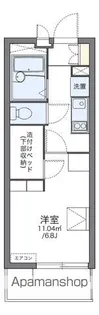 レオパレス藤見【1階】の間取り