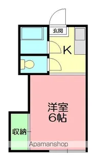 コーポジュネス【2階】の間取り
