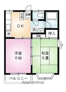 カーサグラツィア【102号室】の間取り