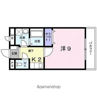 ボナール【1階】の間取り
