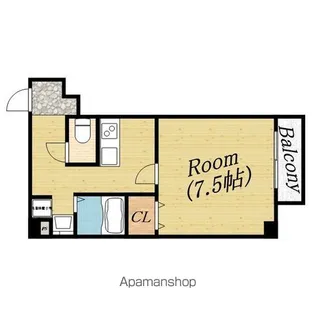 アヴェーレ早苗町【3階】の間取り