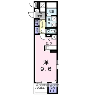 ライルエフ・青葉【2階】の間取り