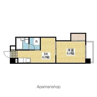 永田湊町ビル【8階】の間取り