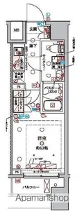 ラクラス横浜【9階】の間取り