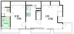 シャトー阿佐ヶ谷【3階】の間取り
