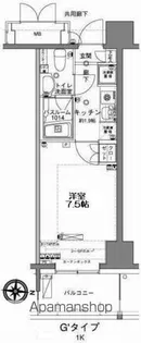 東京都江東区東陽6丁目【マンション】の間取り