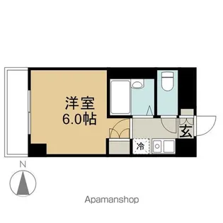 ステュディオ仙台【8階】の間取り