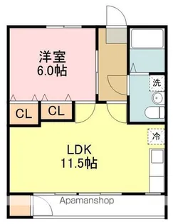 第1伊藤ビル【4階】の間取り