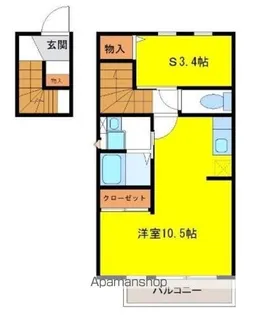 ザ・セントレ盛岡【202号室】の間取り