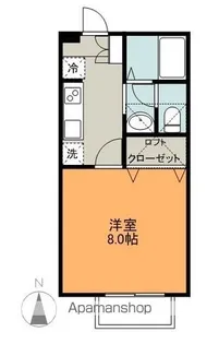 スクエアガーデンKAMAKURA A棟【1階】の間取り