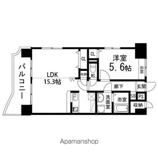 WILLDO高砂【801号室】の間取り