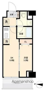 KIーLIGHTKINSHICHO【4階】の間取り