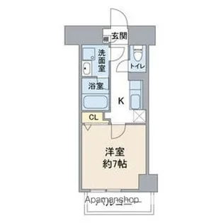 コートバスク【7階】の間取り