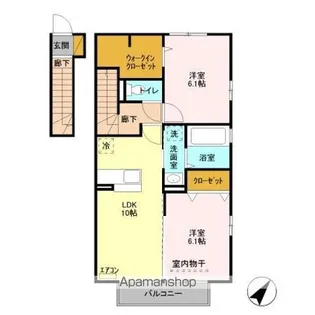 LIEN【2階】の間取り