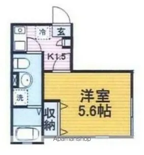 レジェンド磯子【1階】の間取り