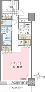BRILLIA IST 東雲キャナルコート【3階】の間取り