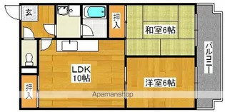 サニーコート中百舌鳥(百舌鳥西之町2丁)【103号室】の間取り