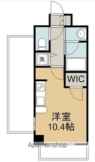 プラウドフラット河原町【6階】の間取り