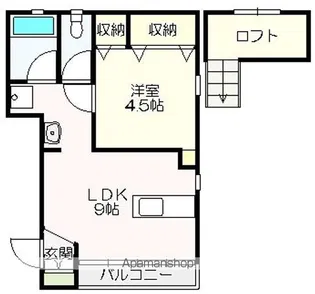 シーズ【1階】の間取り