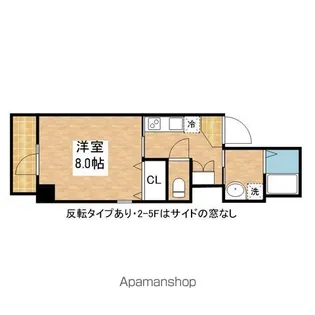 サン 錦本町ビル【1201号室】の間取り