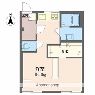 グランメールダンD【1階】の間取り