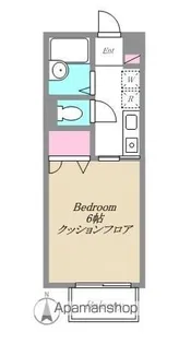 ウッドベル三軒茶屋【2階】の間取り