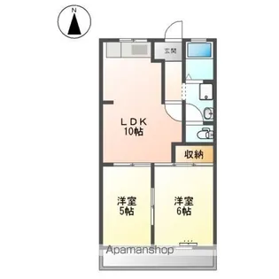 コーポラスN&A【2階】の間取り