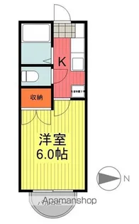 アビーロード【105号室】の間取り