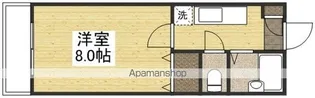 リーセント大和町【105号室】の間取り