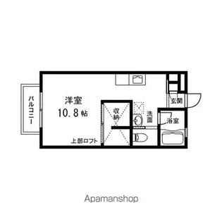 クレール泉【102号室】の間取り