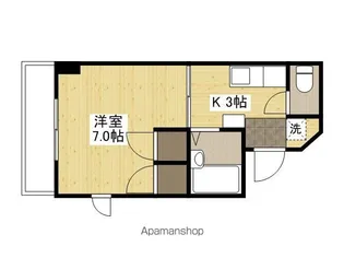 第8寺前ビル【6階】の間取り