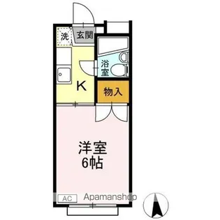 第一イースト【2階】の間取り