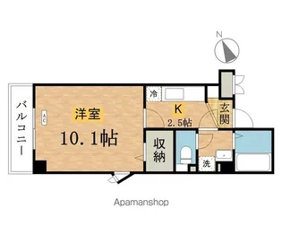 東京都八王子市兵衛1丁目【マンション】の間取り