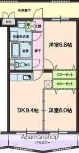アウスレーゼ【1階】の間取り