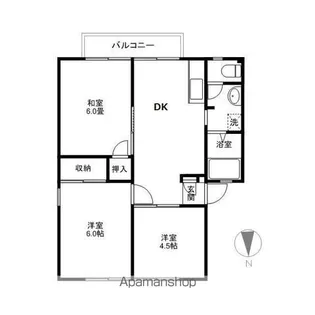 サンシティ城東【101号室】の間取り