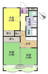 TOWNマンション【302号室】の間取り