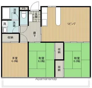 高橋マンション【3階】の間取り