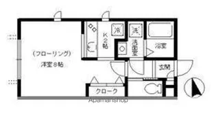 カーサスワA棟【1階】の間取り