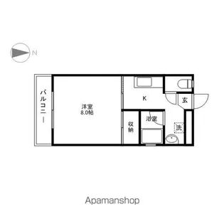 第5松本コーポ【2階】の間取り