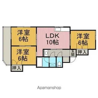メゾンドAⅠ【1階】の間取り
