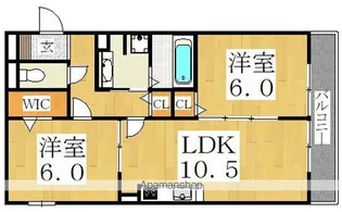フリージア天王寺(テンノウジ)【1階】の間取り