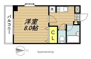 ブリリアンス【3階】の間取り